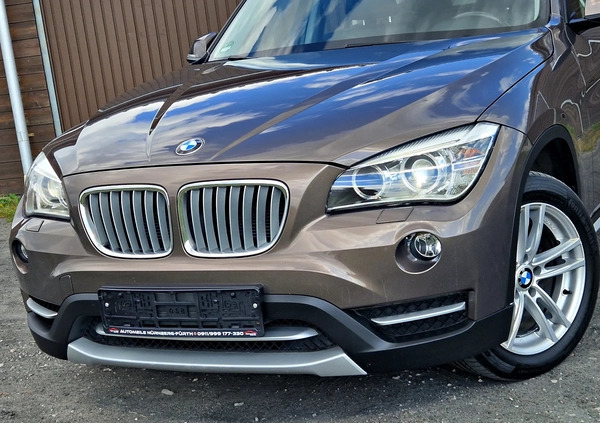 BMW X1 cena 53900 przebieg: 174000, rok produkcji 2013 z Września małe 781